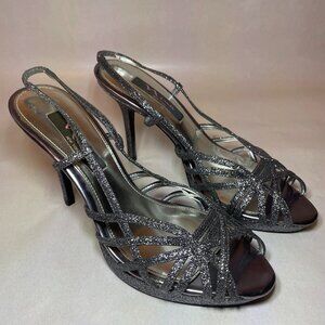 Nina Fonda Sparkly Dress Heels